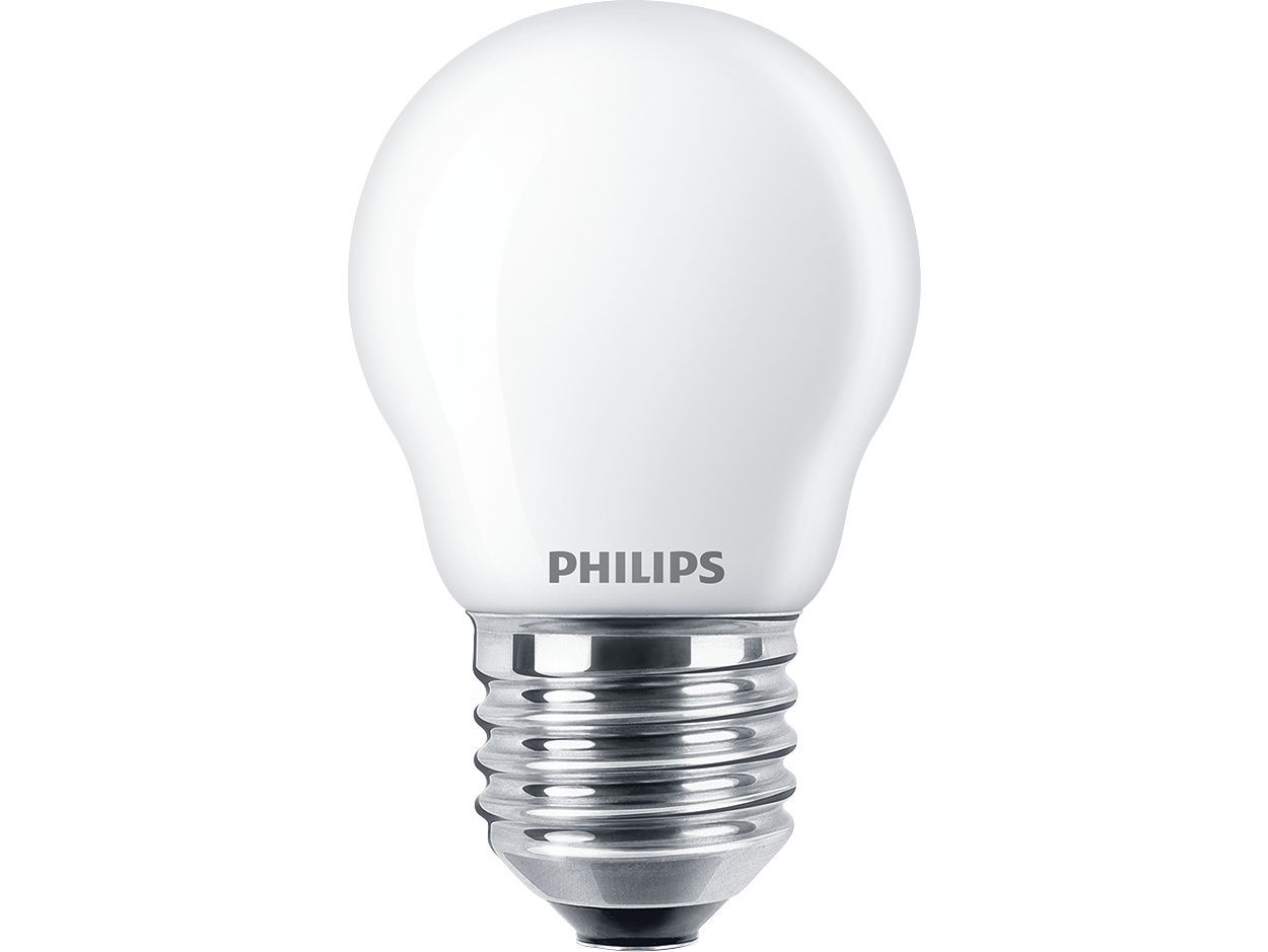 Philips Classic LED-lamp - 4W - E27 - 470 lumen - 2700K - Globe - Warm wit