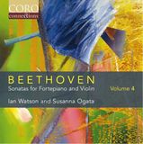Outhere Coro Ian Watson & Susanna Ogata - Beethoven Sonatas For Fortepiano And Violin Volume 4 (CD)