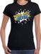 Bellatio Decorations Shoppartners Bv Beterschap word snel beter cadeau shirt zwart voor dames - beterschap kado t-shirt L