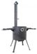 Cuisine d'extérieur Wok avec thermomètre et évacuation Ø 36 cm - Set de cuisine d'extérieur
