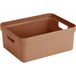 Sunware Sigma home opbergbox 24L terra - 44,5 x 34,5 x 18 cm