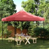 vidaXL Partytent 292 x 292 x 315 cm Bordeauxrood Oxford Stof