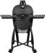 GRILL GURU Kamado BBQ Prime Matte Black Medium