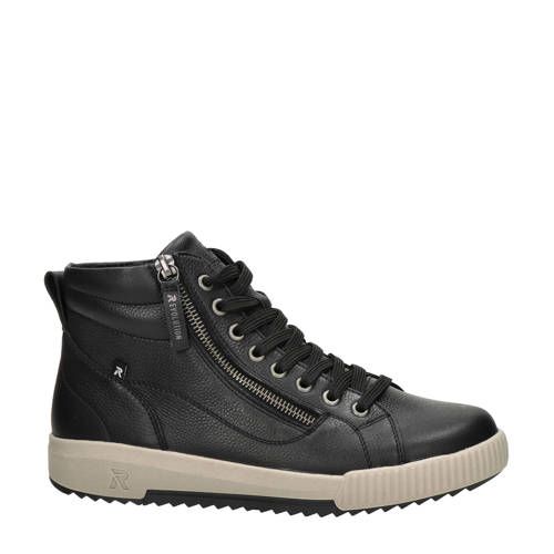 Rieker Leather Sneakers - Black
