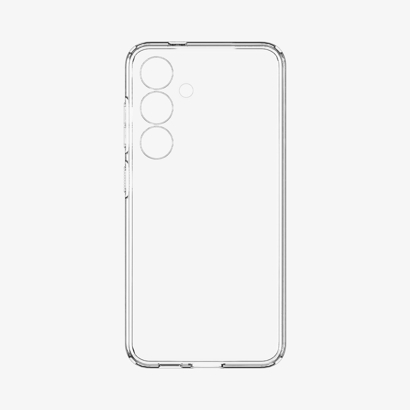Spigen Liquid Crystal Samsung Galaxy S24 Plus Hoesje - Transparant