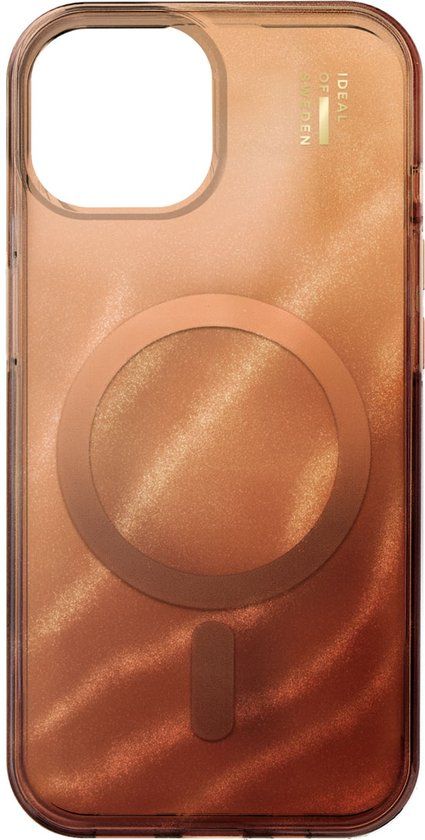 iDeal of Sweden Clear Case MagSafe voor de Apple iPhone 17e / 16e / 15 / 14 / 13 - Mocha Mousse