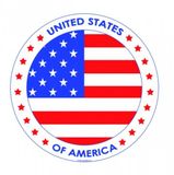 Bellatio Decorations Bierviltjes USA - 25 stuks