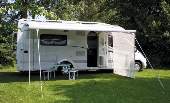 Eurotrail Stormbespanning Voor Luifels - Grijs - 500 cm