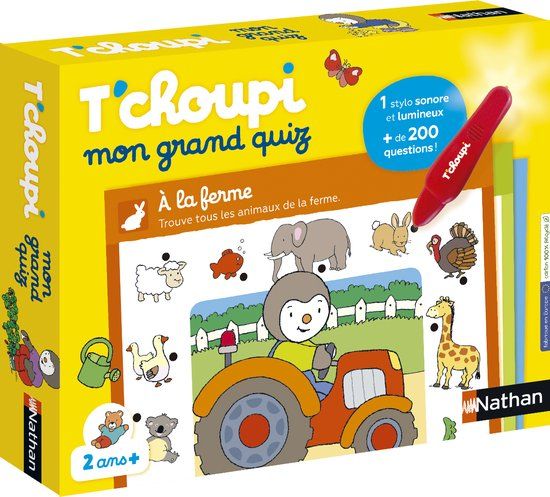 Nathan Bordspel T'choupi - My Big Quiz (FR)