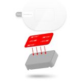 Xiaomi 70mai Elektrostatische Stickers Voor 70mai Omni X800