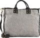 Campomaggi Schoudertas Shopper Shopping Bag Naturale + Oro + T / Grigio Grijs