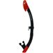 Scubapro Spectra Dry - Droog snorkel met ventiel (New Edition) (kleur: rood/zwart)
