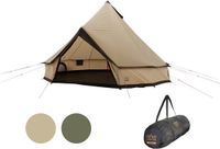 Grand Canyon Indiana 8 Mojave Desert Tipi Tent - 7 Person - Light Brown