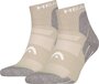 Head Hiking sneakersokken 2 Pack - Alle klimaten - 42 - Taupe