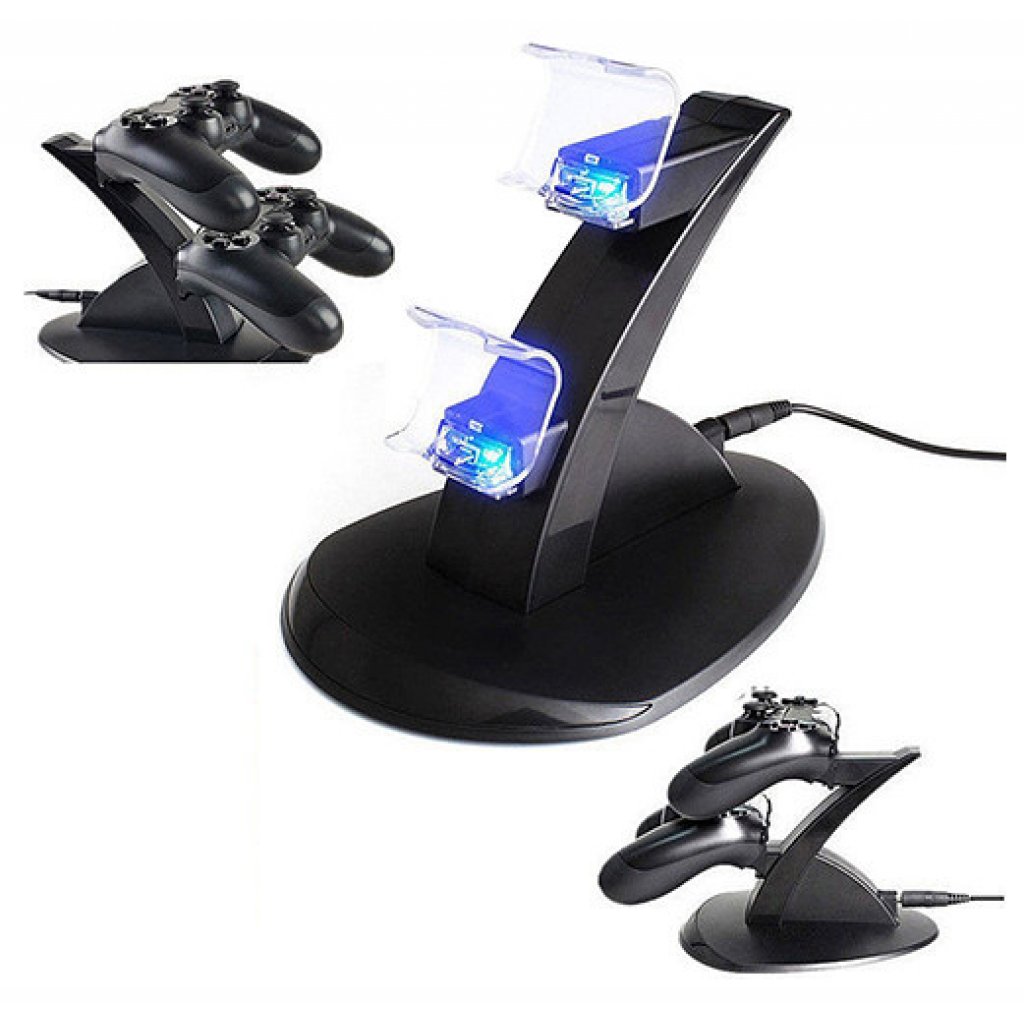 HaverCo Dock voor Playstation 4 PS4 controllers met LED verlichting