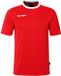 Kempa sportshirt Emotion 27 korte mouw katoen Rot/Weiß
