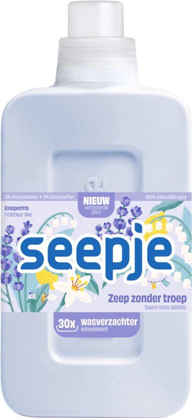 Seepje Wasverzachter Knisperfris - 750 ml