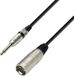 Adam Hall K3MMP0300 audio kabel 3 m 6.35mm XLR Zwart