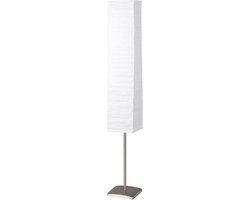 Brilliant NERVA Vloerlamp - Wit - 2 x 40W - E14 - Met dimfunctie