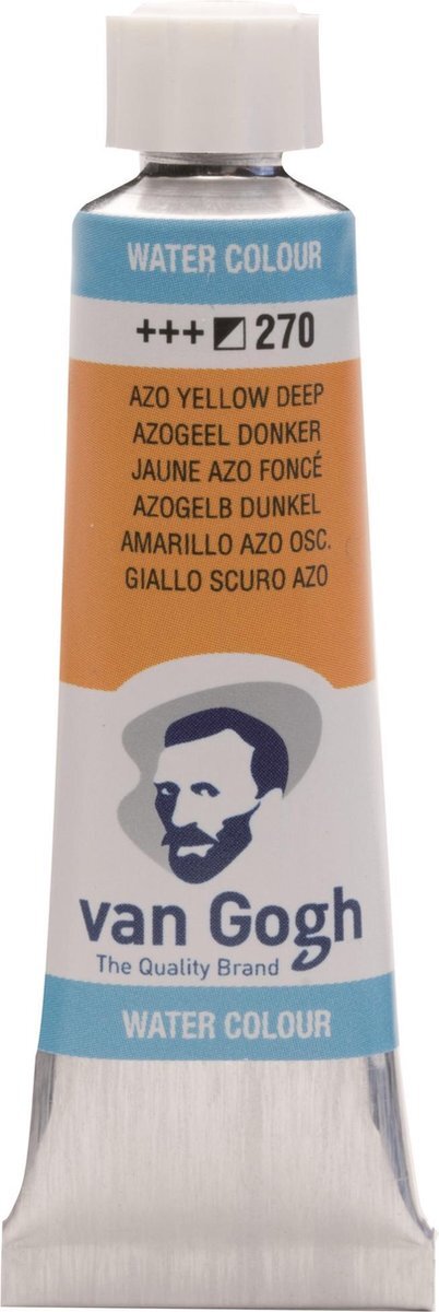 Van Gogh aquarelverf tube 270 azogeel donker