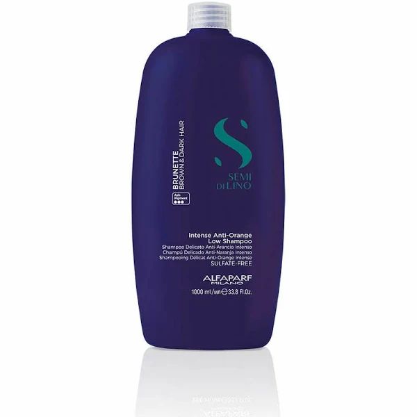 Alfaparf Milano Semi Di Lino Brunette Intense Anti-Orange Low Shampoo 1000ml