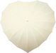 Impliva Hartvormige Paraplu - UV-Bescherming - Ø 84 cm - Offwhite