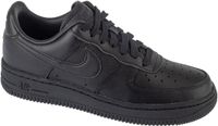 Nike Air Force 1 '07 Fresh, Unisex, Zwart, Sneakers, maat: 36