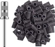 Goodbitz® - Schuurrolletjes Nagelfrees - 100 Grit - 100 Stuks