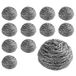 New Star Foodservice 54460 Extra Large Stainless Steel Scouring Pads, 50g, 12-Pack
