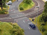 Noch Overwegbomen & Andreaskruisen Schaal H0