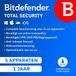 Bitdefender Total Security - 12 maanden/5 apparaten - Nederlands