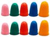 10 doigtiers en silicone, protection pour le bout des doigts, disponible en 5 tailles