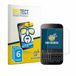 BROTECT Screenprotector voor Blackberry Classic Q20 - Folie Beschermfolie transparant 6 Stuks