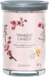 Yankee Candle Pink Cherry & Vanilla Bougie grande en verre