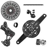 Sram X0 T-type Eagle E-mtb Brose Transmission Axs Groepset Zilver 160 mm 36t / 10-52t