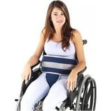 Obbocare Ceinture abdominale pour fauteuil roulant, ceinture abdominale, ceinture abdominale, ceinture abdominale, ceinture abdominale, ceinture abdominale avec fermeture à clip et réglage rapide anti-chute, taille 0