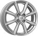 DEZENT jante aluminium 18 pouces TN, argent, 18"x7", 4x98 entraxe, ET41, 58.1mm alésage central