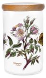 Rose trémière Boîte de rangement 18 cm en grès hermétique