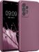 kwmobile metallic telefoonhoesje van TPU - geschikt voor Samsung Galaxy A53 5G - Flexible case voor smartphone - In metallic lila