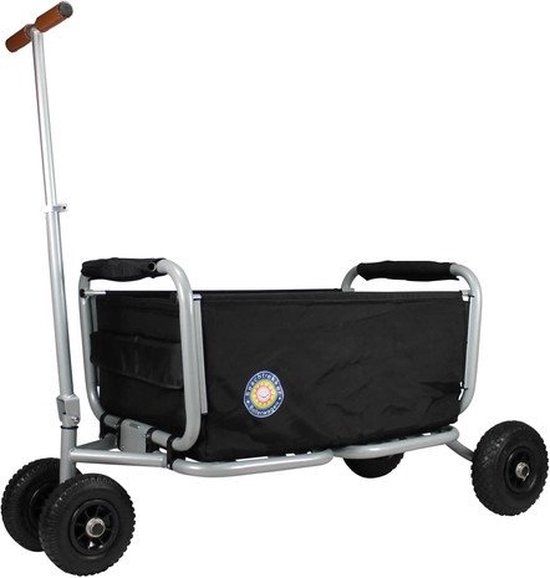 Beachtrekker Life Opvouwbare Bolderkar - Zwart - 100 kg Max. Belasting