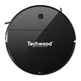 Techwood TAR-2036, 2-in-1 robotstofzuiger, zwart
