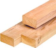 Merkloos Douglas balk 50 x 100 | 5.0x10.0x400cm fijnbezaagd onbehandeld
