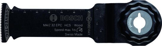 Bosch Accessories Bosch MAIZ 32 EPC - Invalzaagblad - Starlock - Hout - 1 stuk(s)