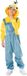 Rubies UK Combinaison Minion à capuche pour enfants - Jaune/Bleu