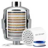 iSpring SF2S 15-traps hoog rendement universeel douchefilter