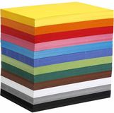 Colortime Carton coloré A4 210x297 mm 180 gr 12x100 div feuilles