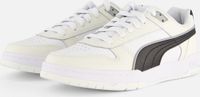 PUMA RBD Game Low Unisex Sneakers - PUMA White-PUMA Black-Vapor Gray