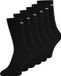 PUMA SPORT CREW Unisexe 6P Chaussettes Noir Taille 35-38
