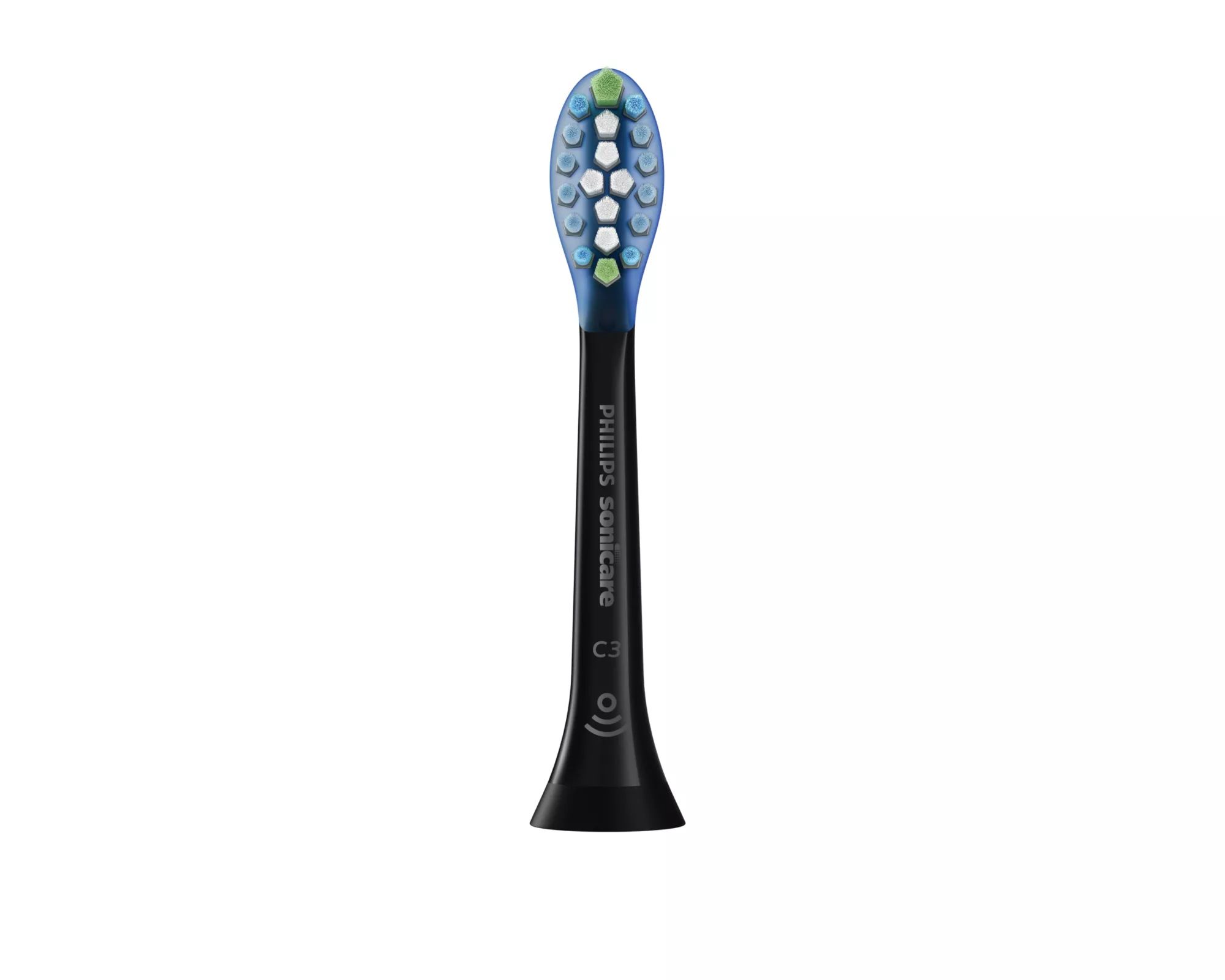 Philips Sonicare C3 Premium Plaque Defence HX9044/33 Opzetborstels - Zwart - 4 stuks