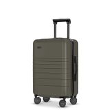 ETERNITIVE - E3 Handbagage Koffer | Reiskoffer van Polycarbonaat & ABS | Afmetingen: 54 x 34 x 22,5 cm 32L | Harde Koffer met TSA-slot | Met 360° Wielen | Olijf